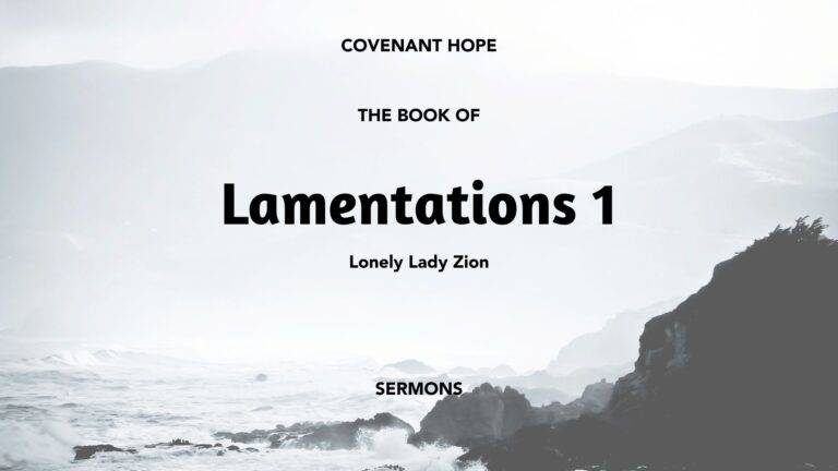 Lamentations Sermons Thumbnail 169